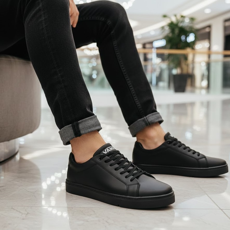 خرید آنلاین کتونی مردانه سناتور مدل ونس حوله ای کد 01